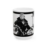 Trump Black and White Ceramic Mugs - 15oz - Mug